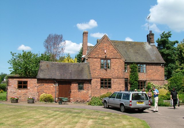 The historic Quaker farmhouse